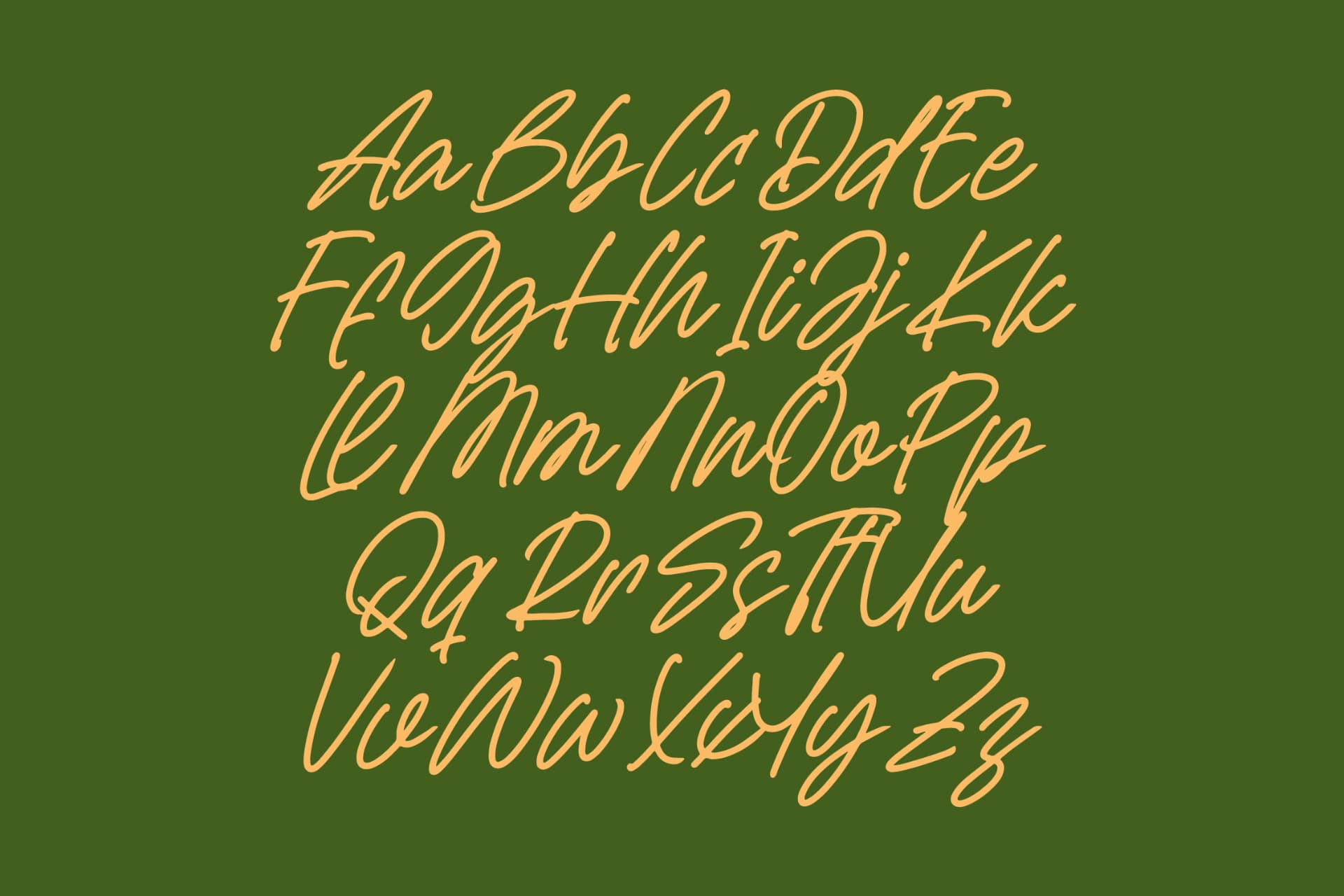Preview 10 for Sejatty Gartena - Aesthetic Handwritten Font