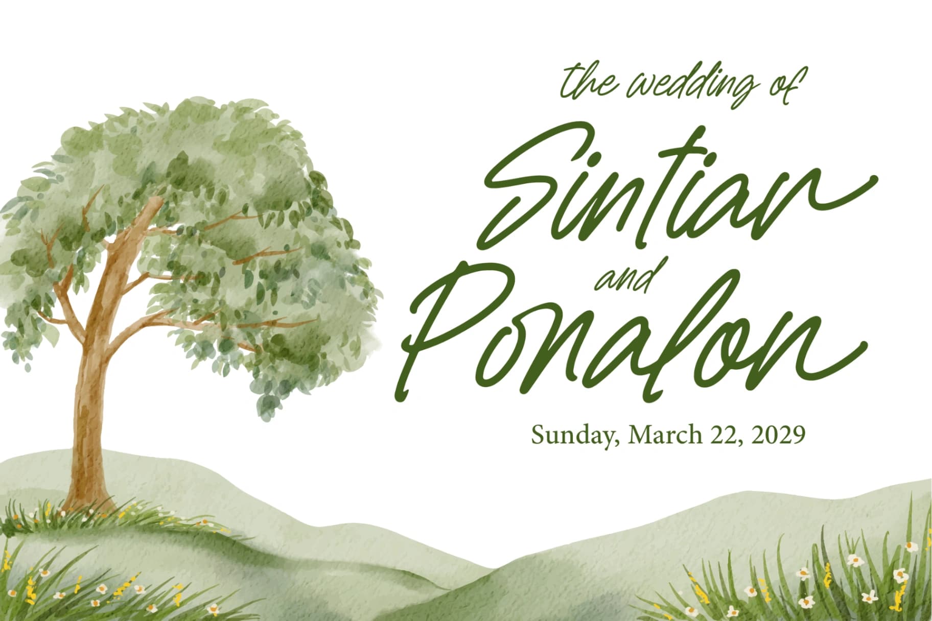 Preview 7 for Sejatty Gartena - Aesthetic Handwritten Font