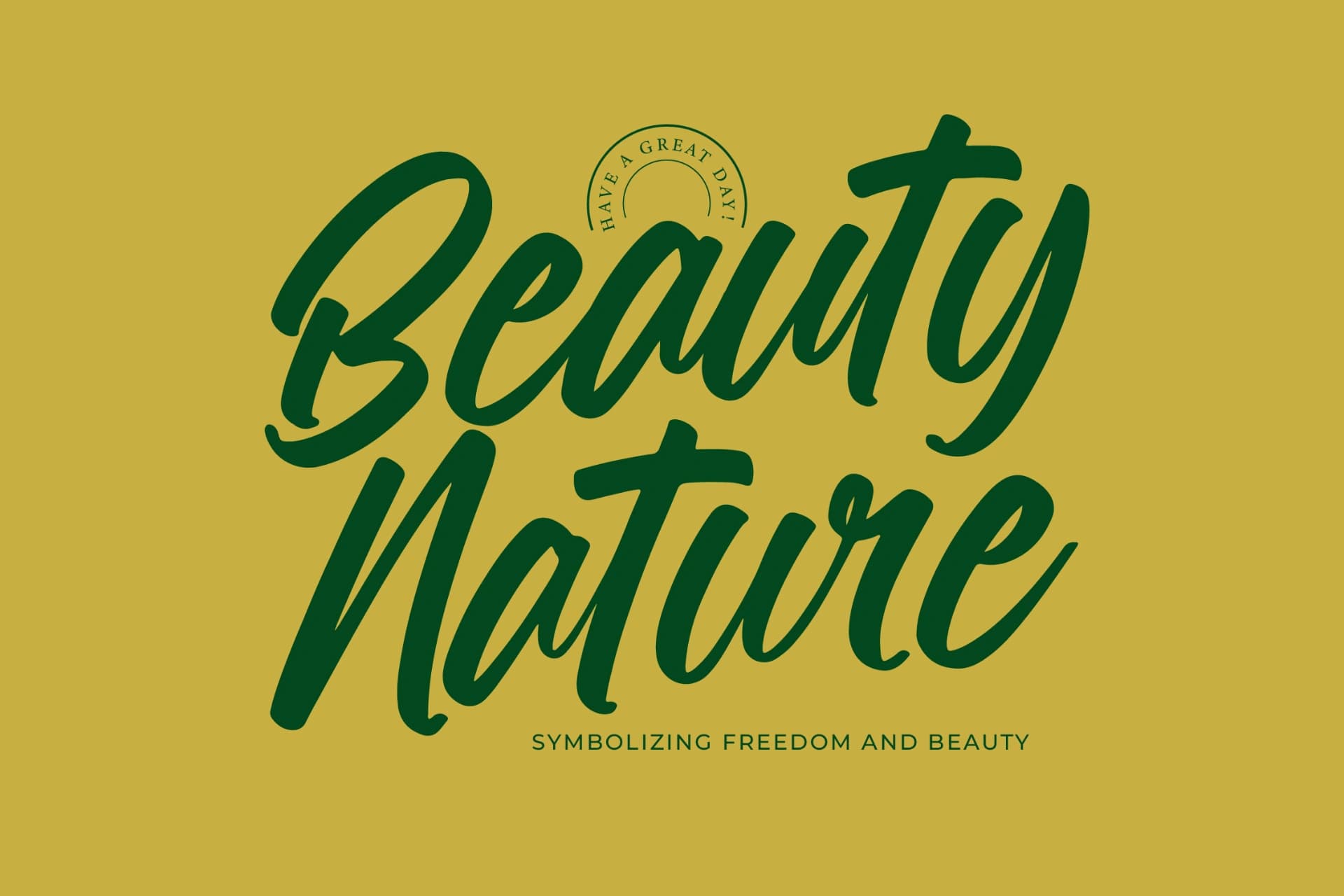 Preview 8 for Royalett Santhun - Bold Handwritten Font
