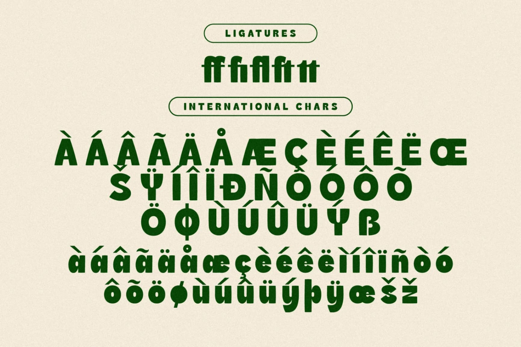 Preview 14 for Heatrix - Sans Serif Display Font