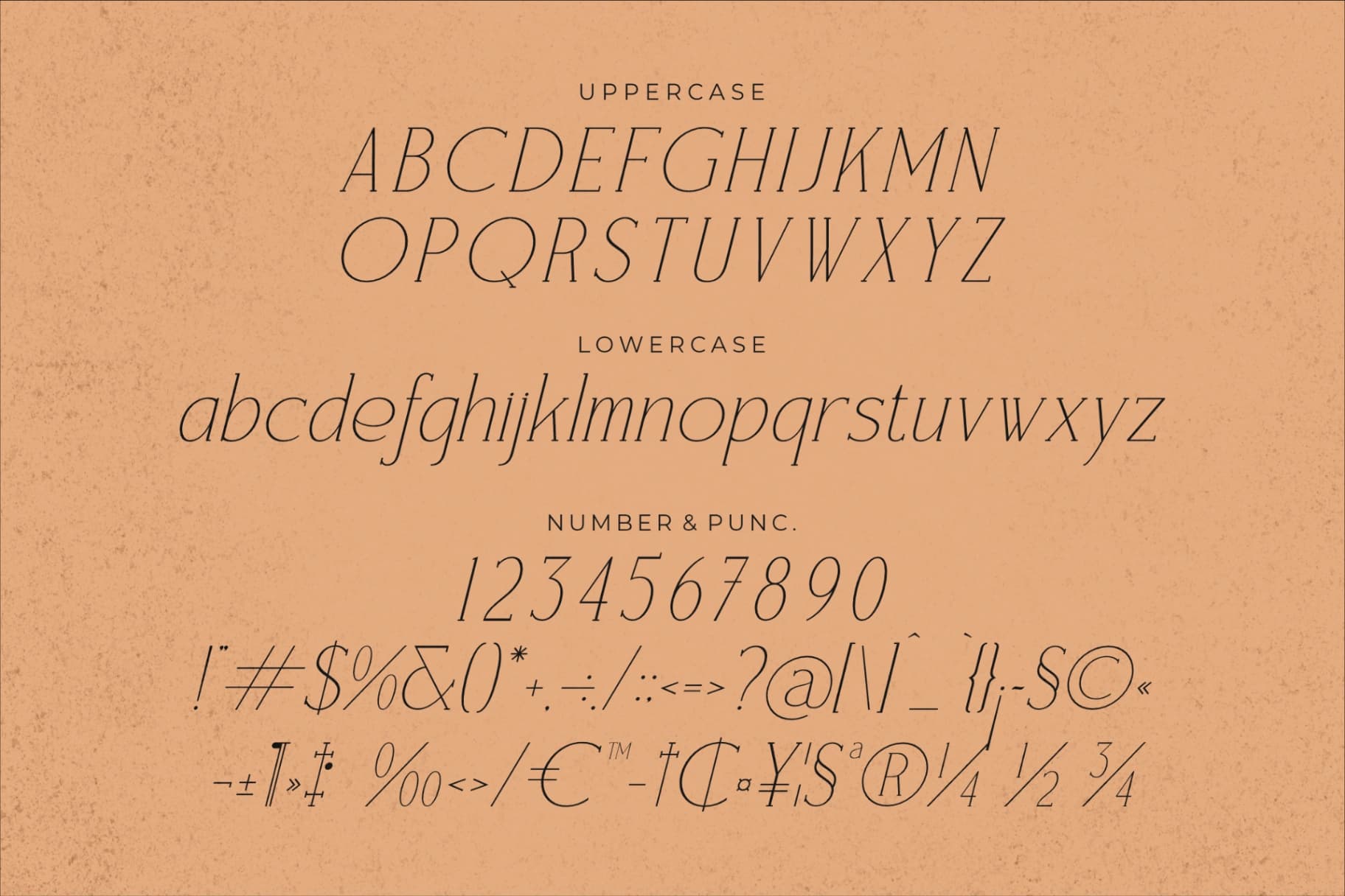 Preview 13 for Rampwind - Modern Serif Font