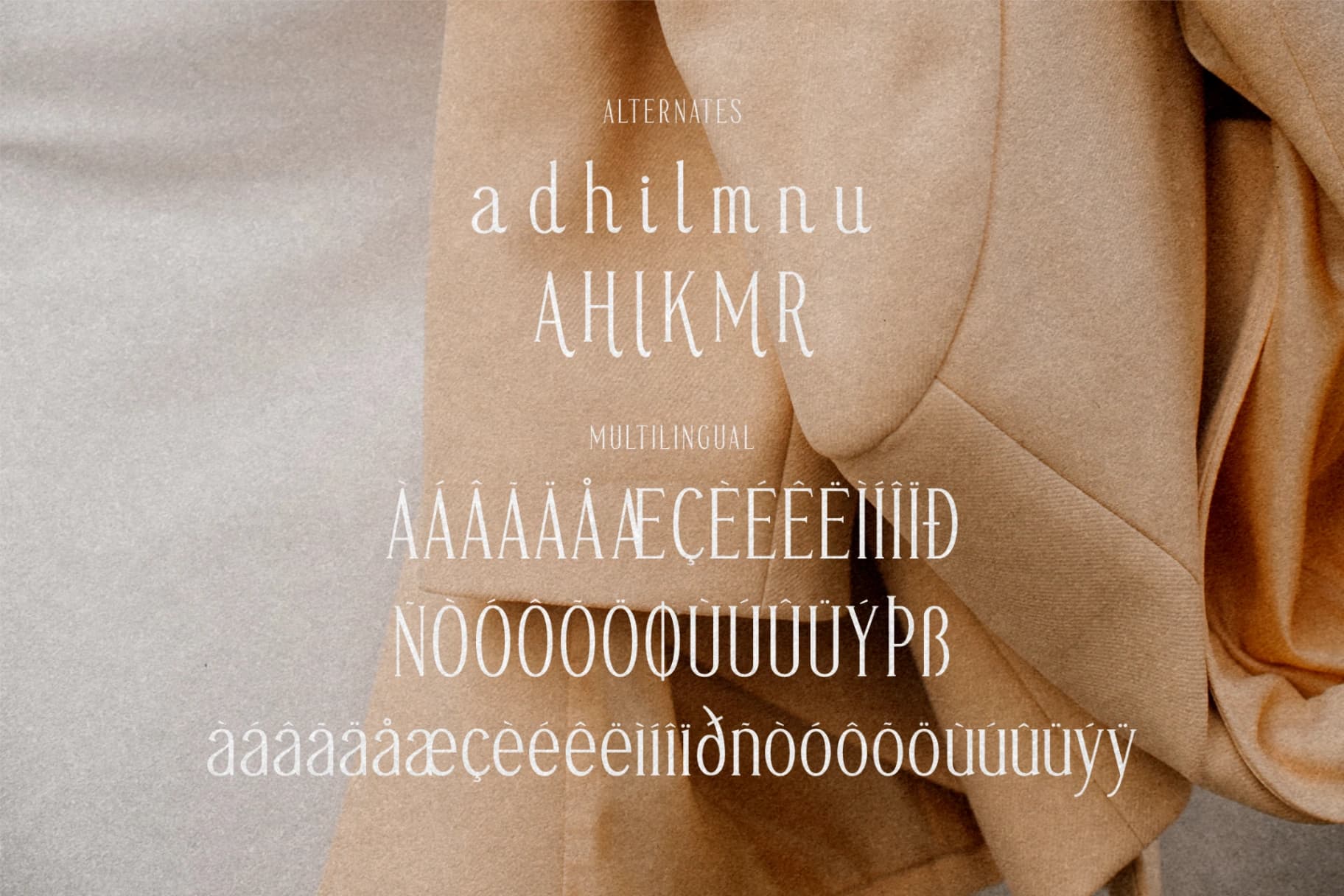Preview 14 for Mendalion - A New Modern Serif Font