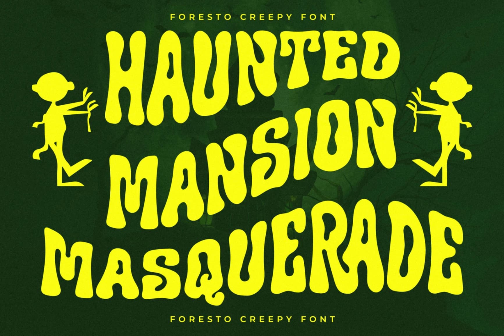 Preview 7 for Foresto Creepy - Halloween Font