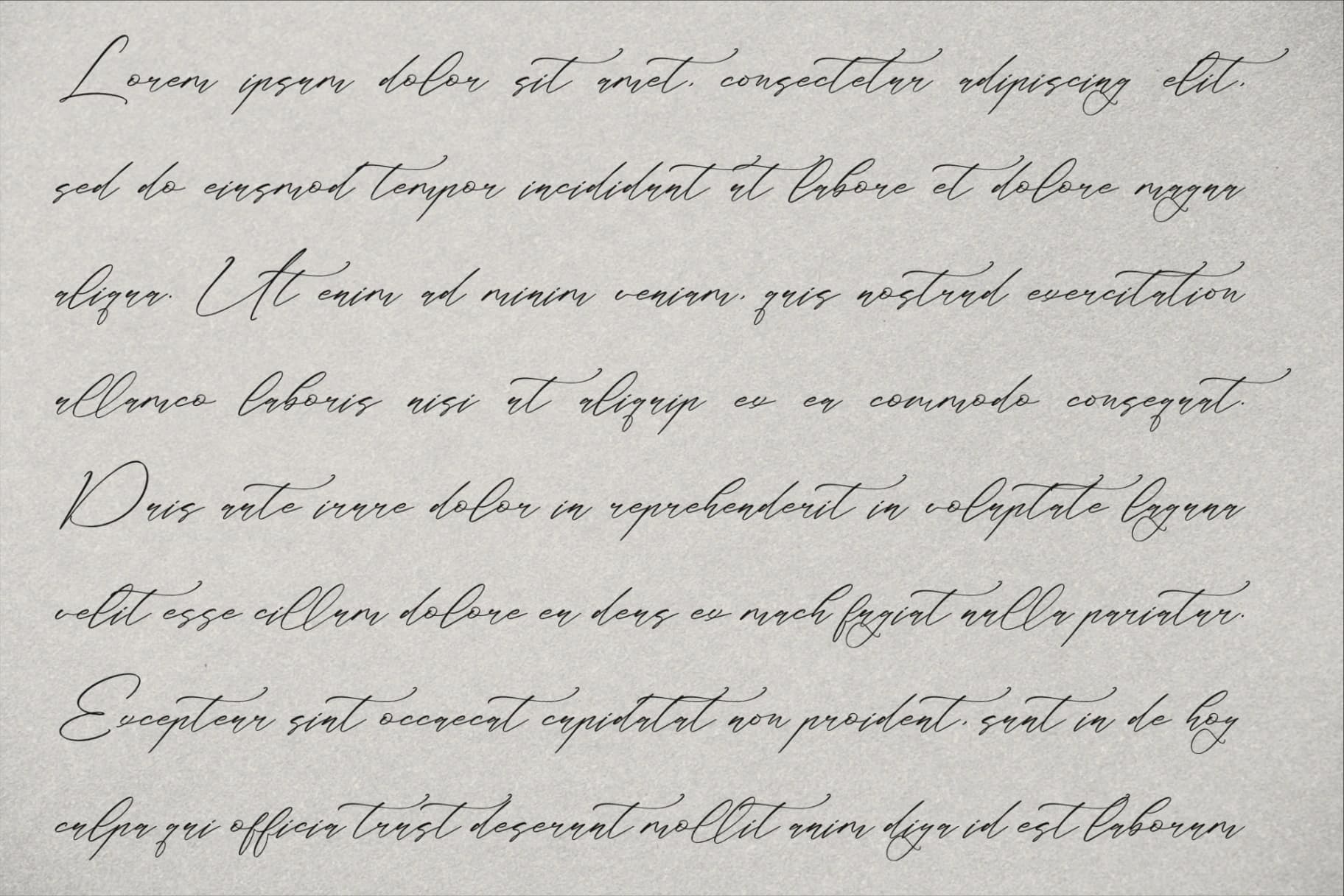 Preview 8 for Classthy Theriond - Chic Calligraphy Font