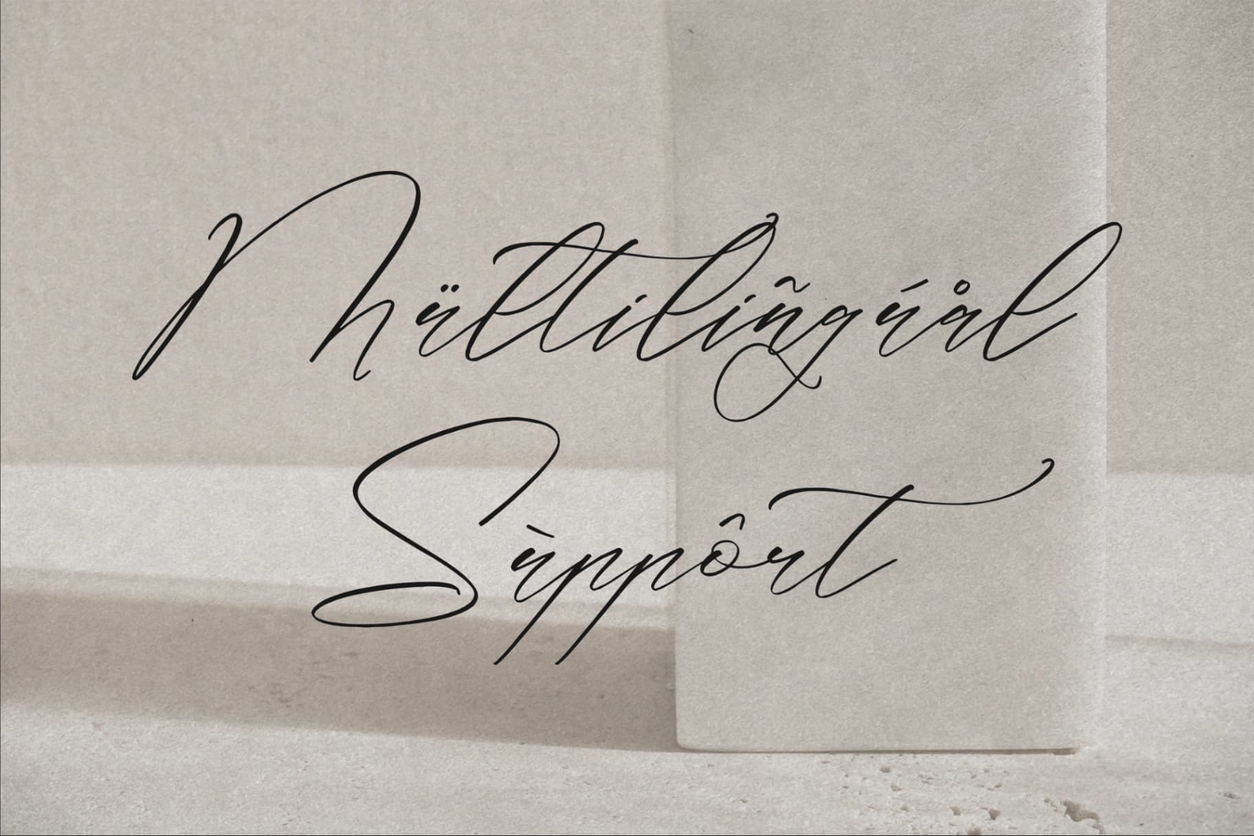 Preview 12 for Classthy Theriond - Chic Calligraphy Font