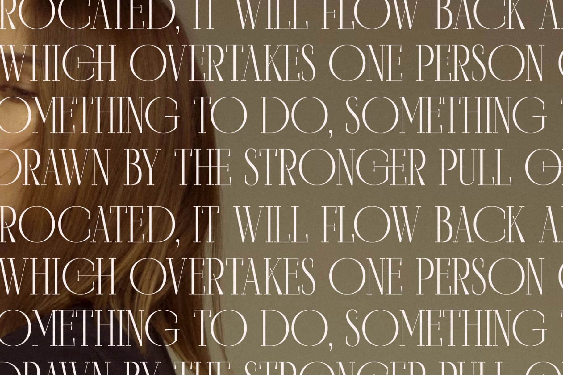 Preview 9 for Qartech - A Modern Display Serif Font