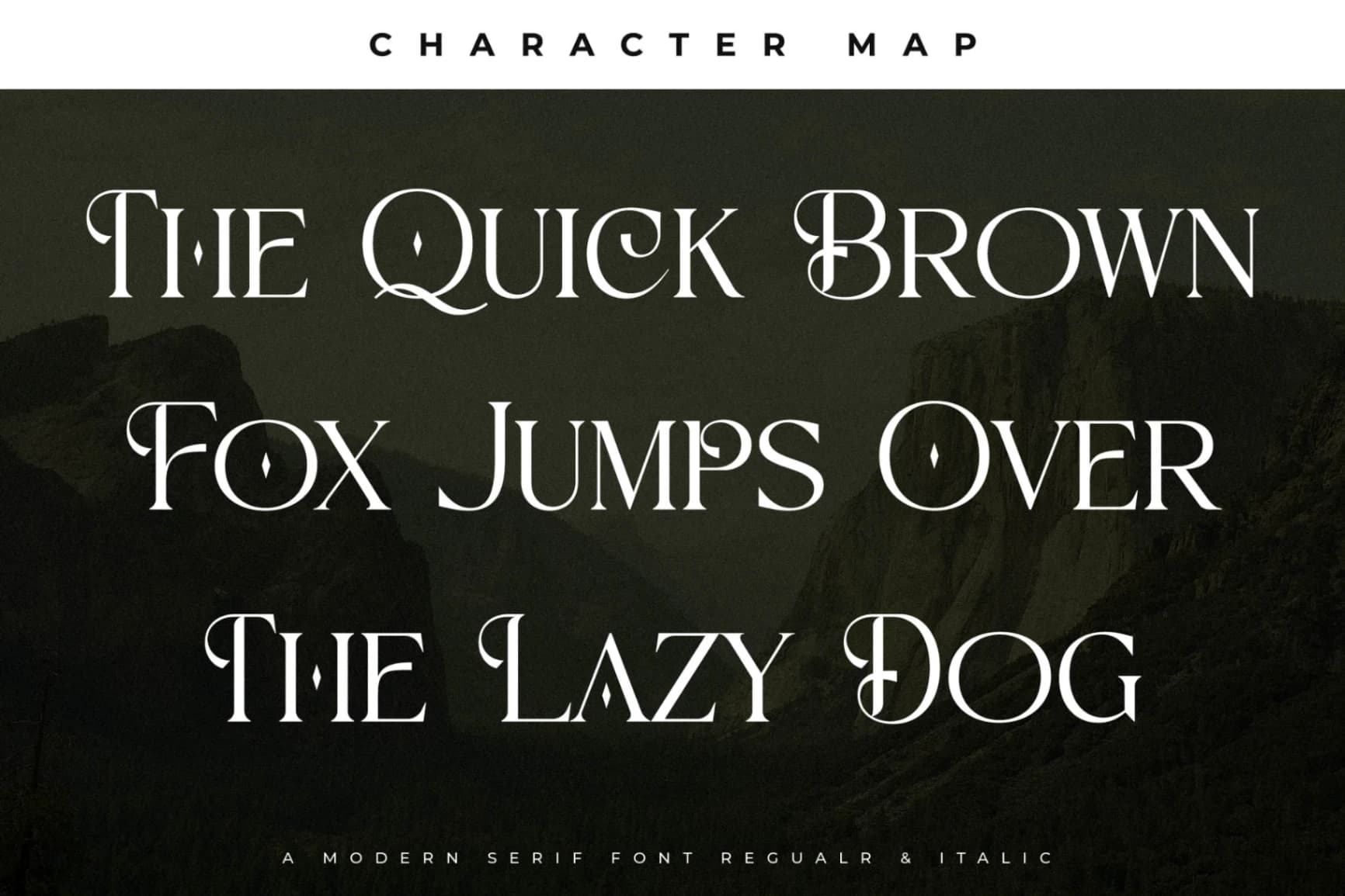 Preview 5 for Goladon - A Modern Serif Font