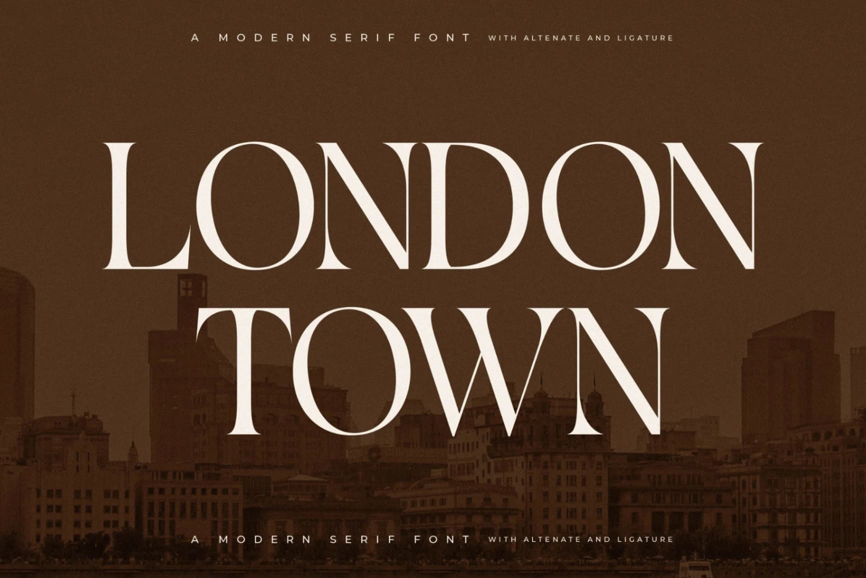 Preview 4 for Qalogre - Modern Serif Font