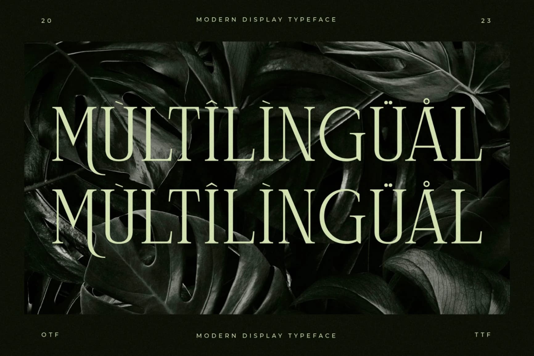 Preview 12 for Celliqath - Modern Display Font