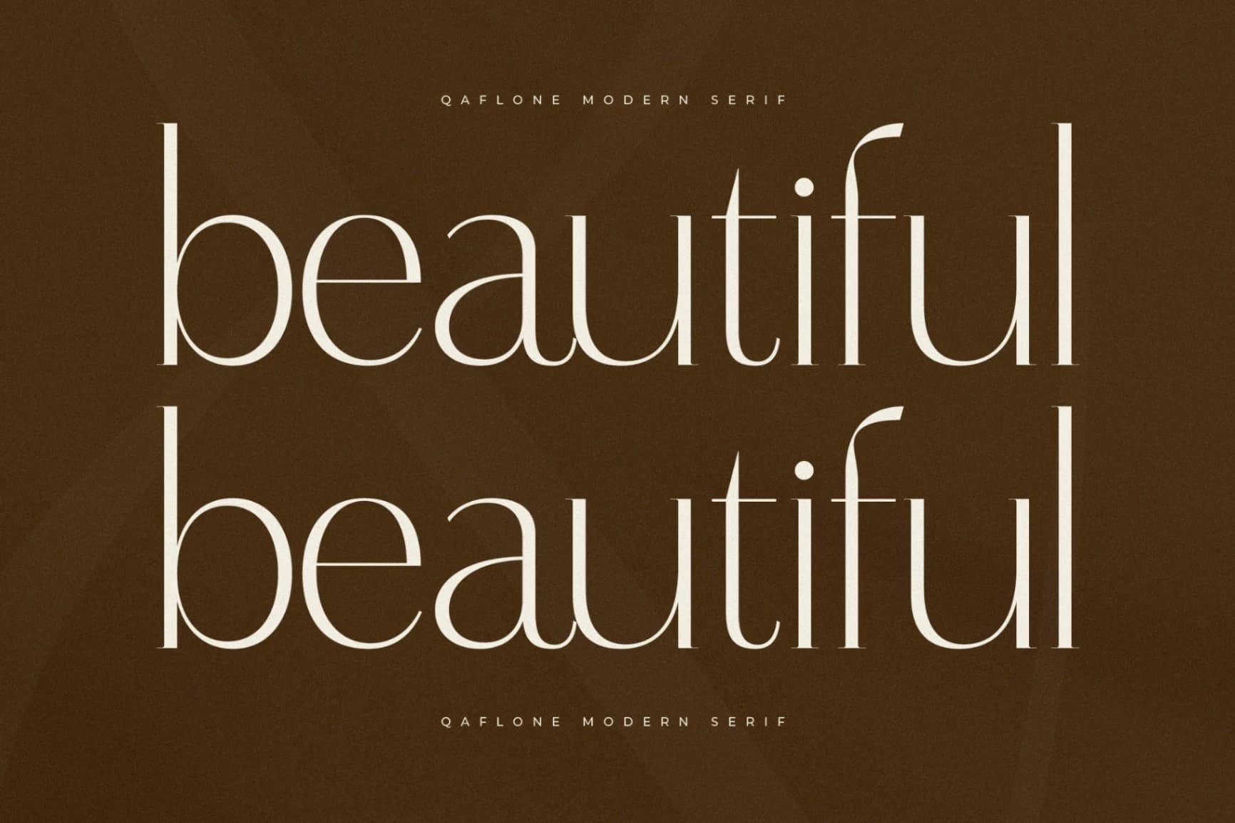 Preview 2 for Qaflone - Modern Minimalist Serif