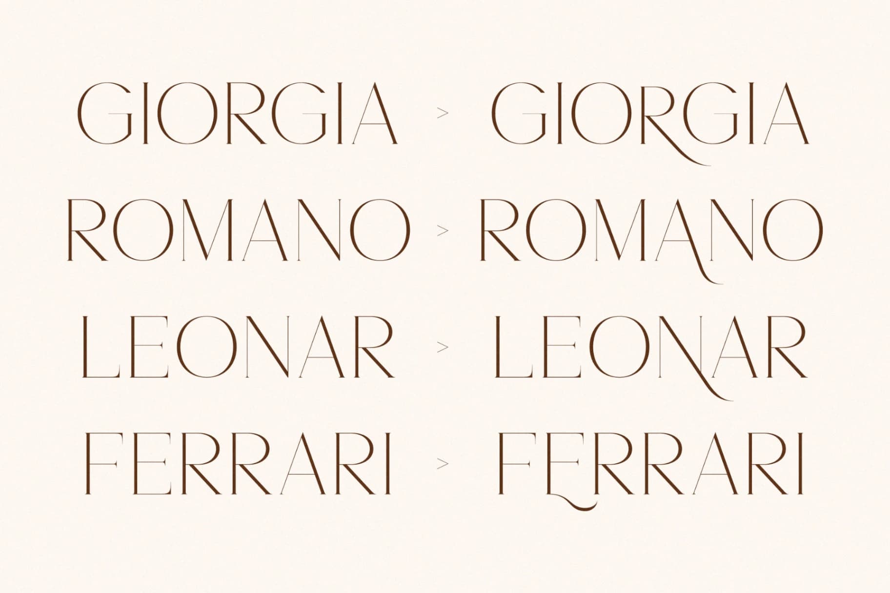 Preview 7 for Noracle - Modern Font Serif Alternate