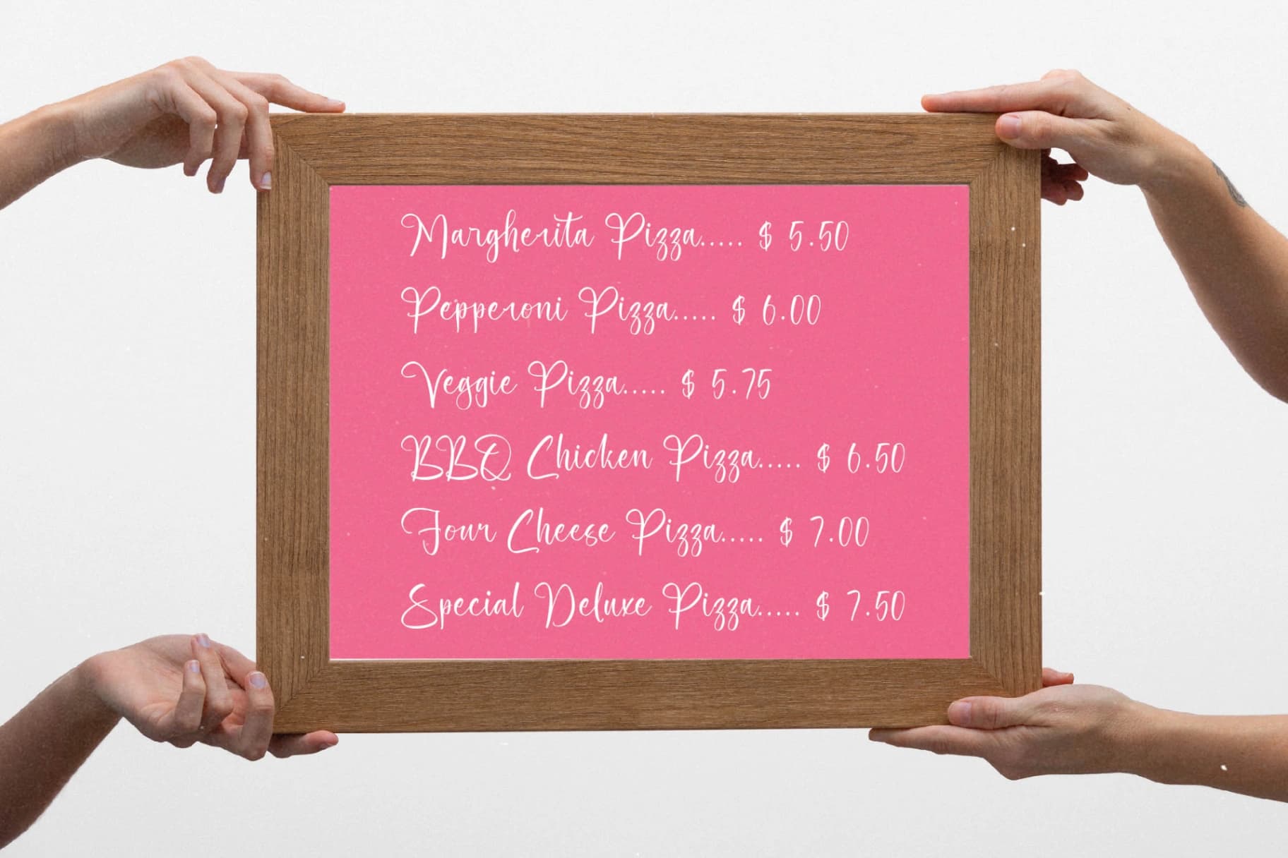 Preview 7 for Horizon Serenity - Modern Handwritten Script Font