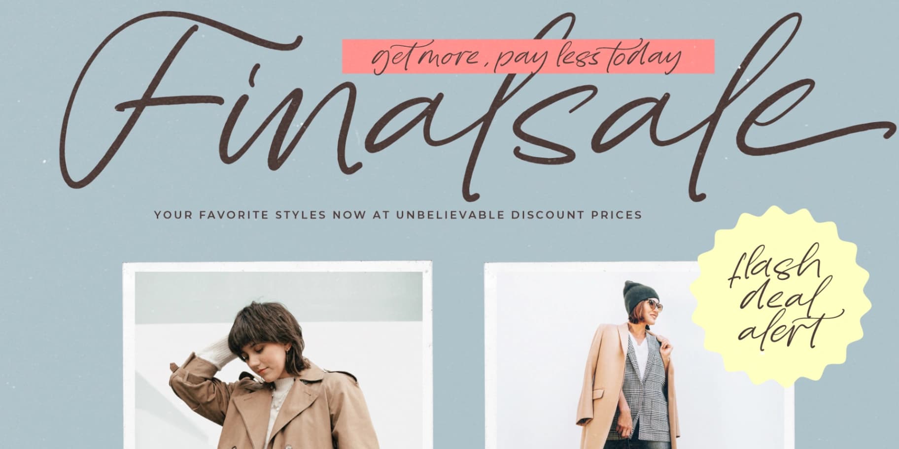 Preview 3 for Bluebell Cottage - Modern Handwritten Font