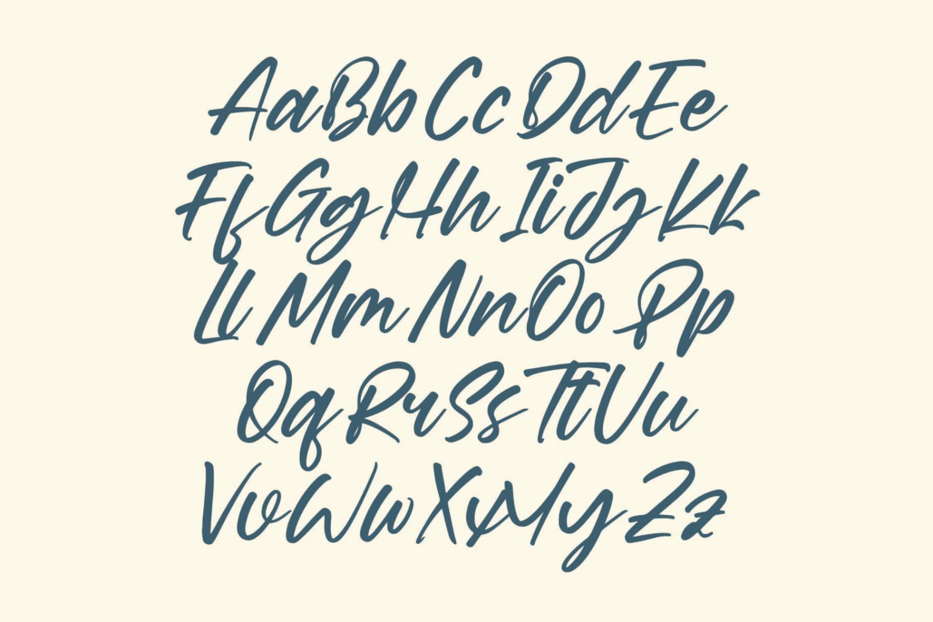 Preview 9 for Daniela Butters - Aesthetic Handwritten Font