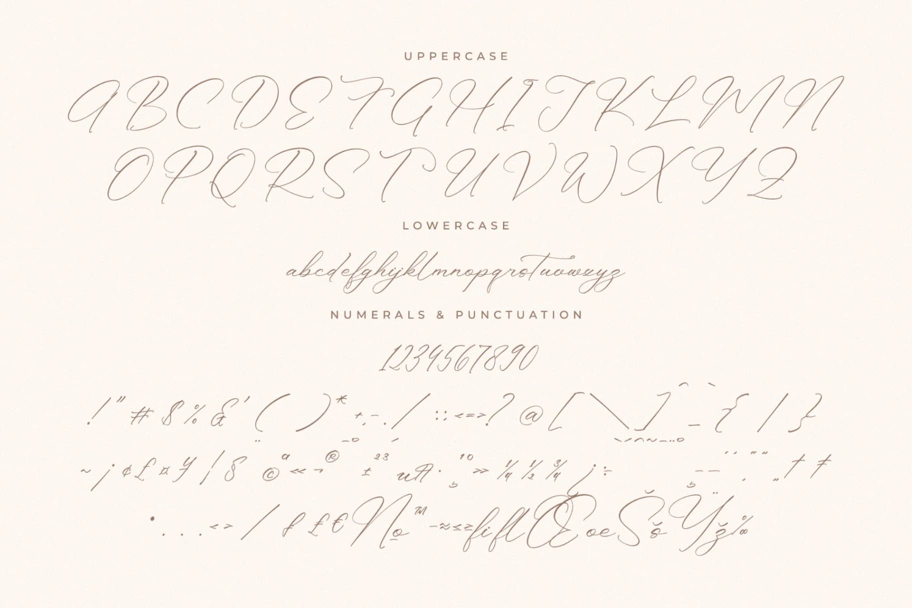 Preview 13 for Anthellia – Modern Calligraphy Script