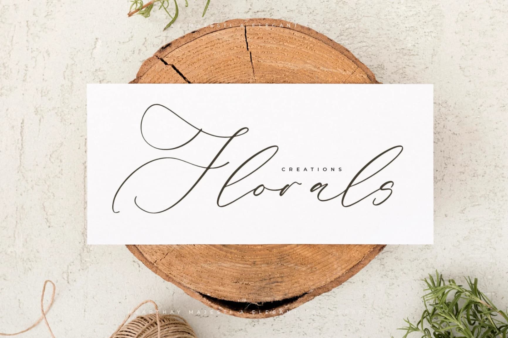 Preview 4 for Hearthad Majestic – Elegant Calligraphy Font