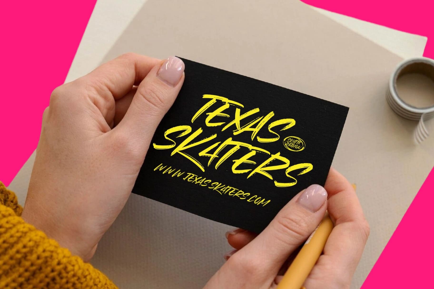 Preview 4 for Broken Khemory – Display Brush Font