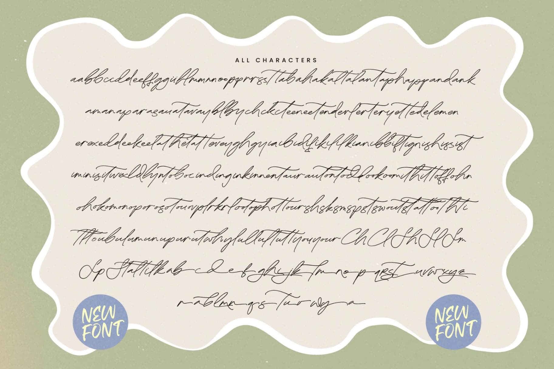 Preview 16 for Midnight Classic - Elegant Script Font