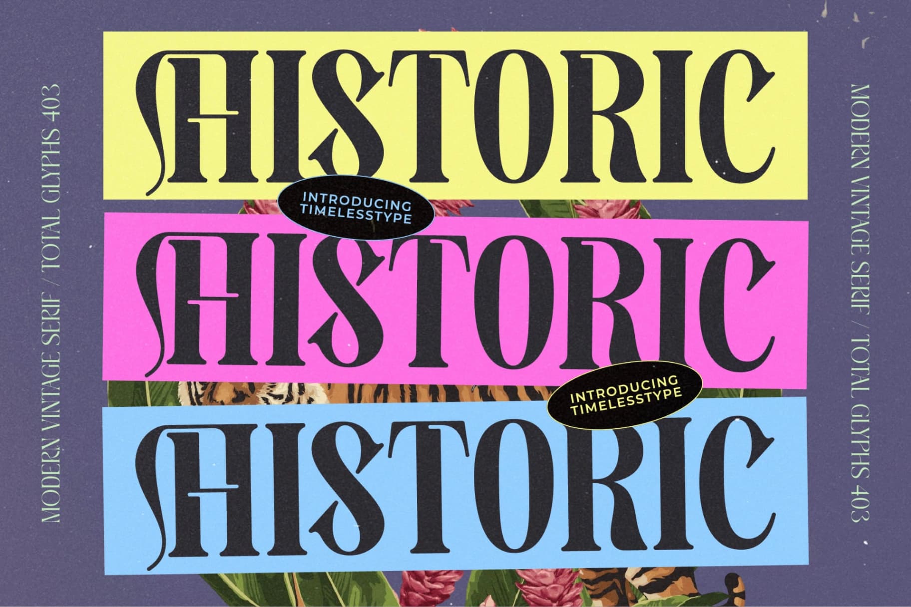 Preview 20 for Bistoric Historic - Modern Vintage Serif