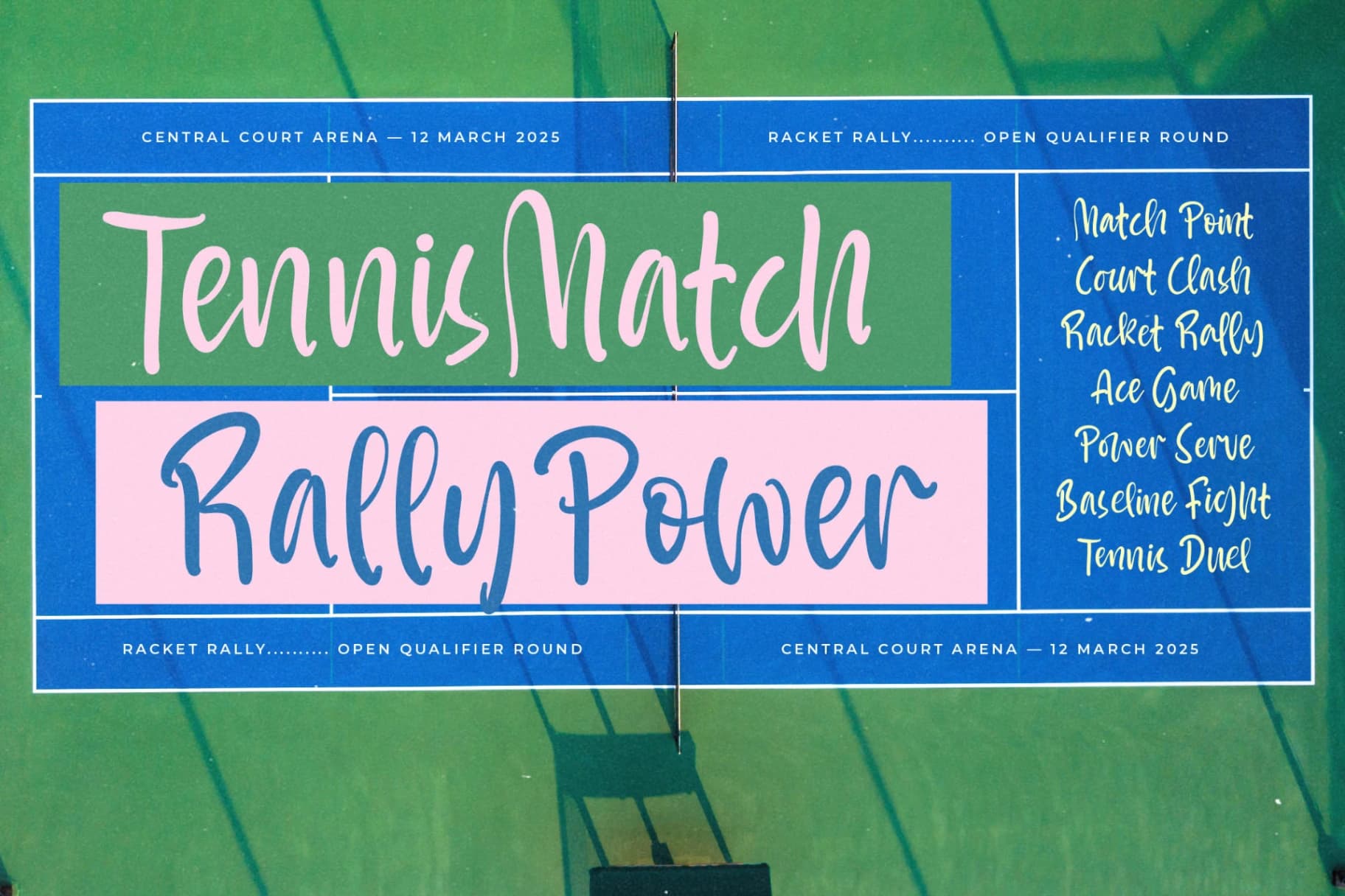 Preview 7 for Sunyplay Peachy - Modern Handwritten Font