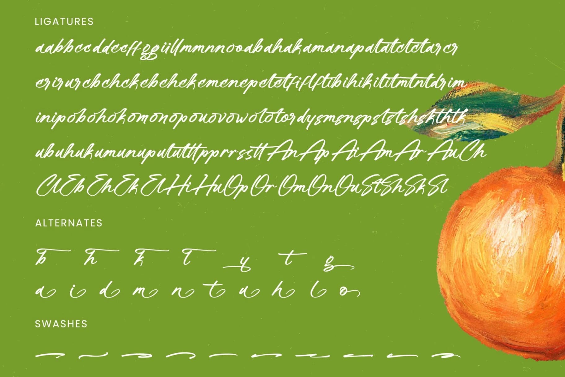 Preview 19 for Hulatin - Modern Brush Script