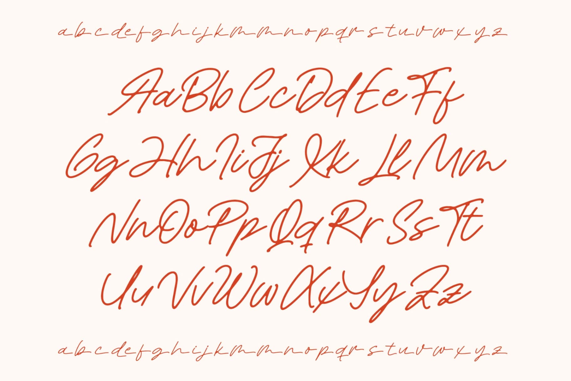 Preview 13 for Royal Spark - Handwritten Ink Font