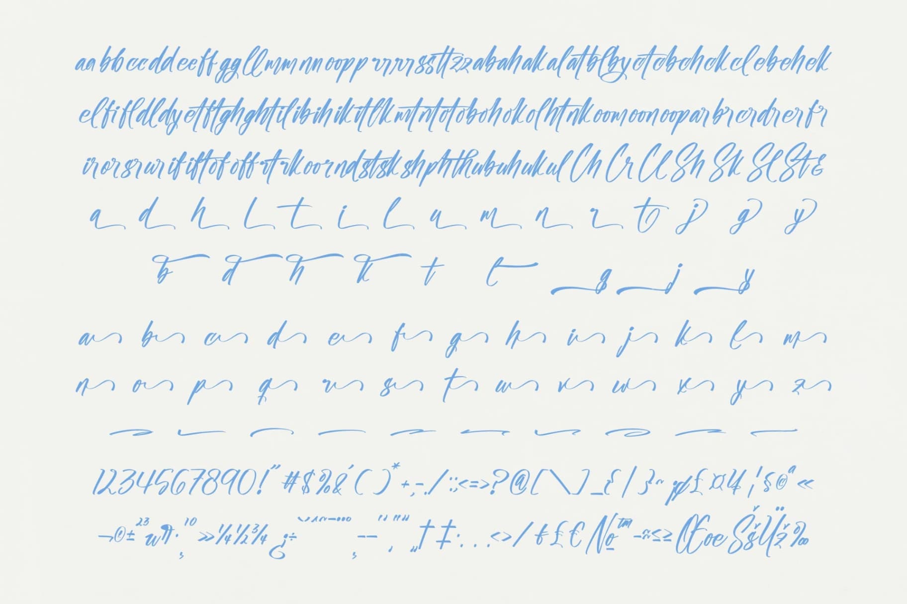 Preview 19 for Shade Crush - Bold Brush Font