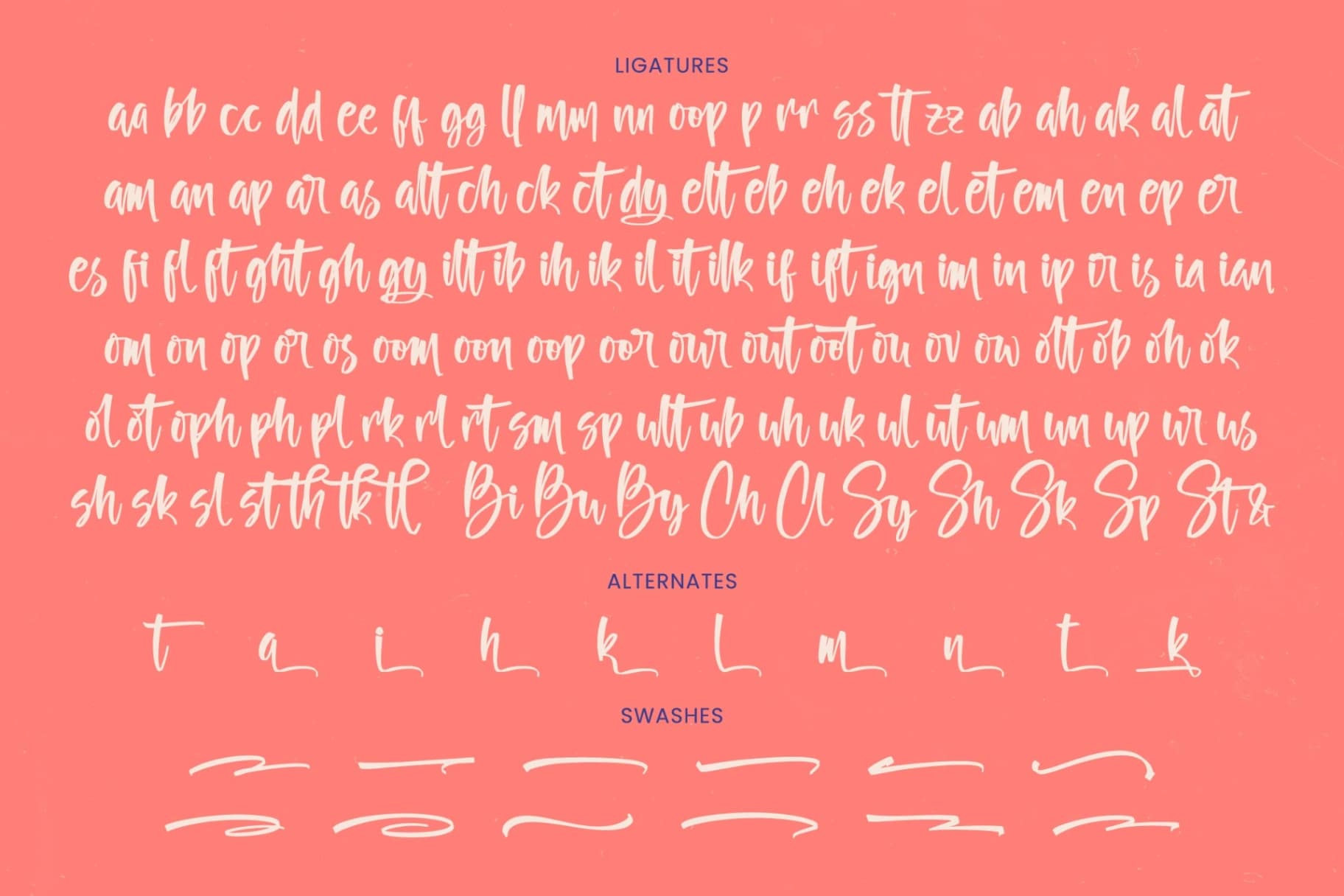 Preview 19 for Butany Smooth - Modern Brush Font