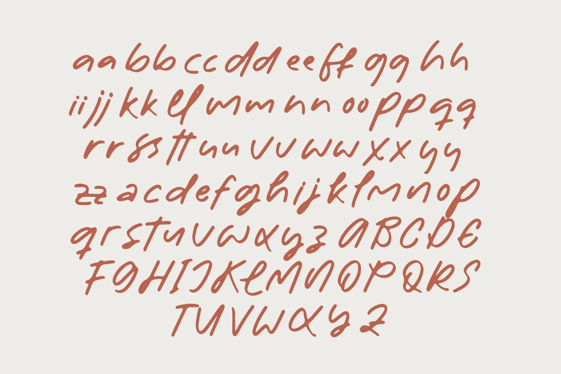 Preview 17 for Meadow Yesterdream - Sticky Notes Font Type