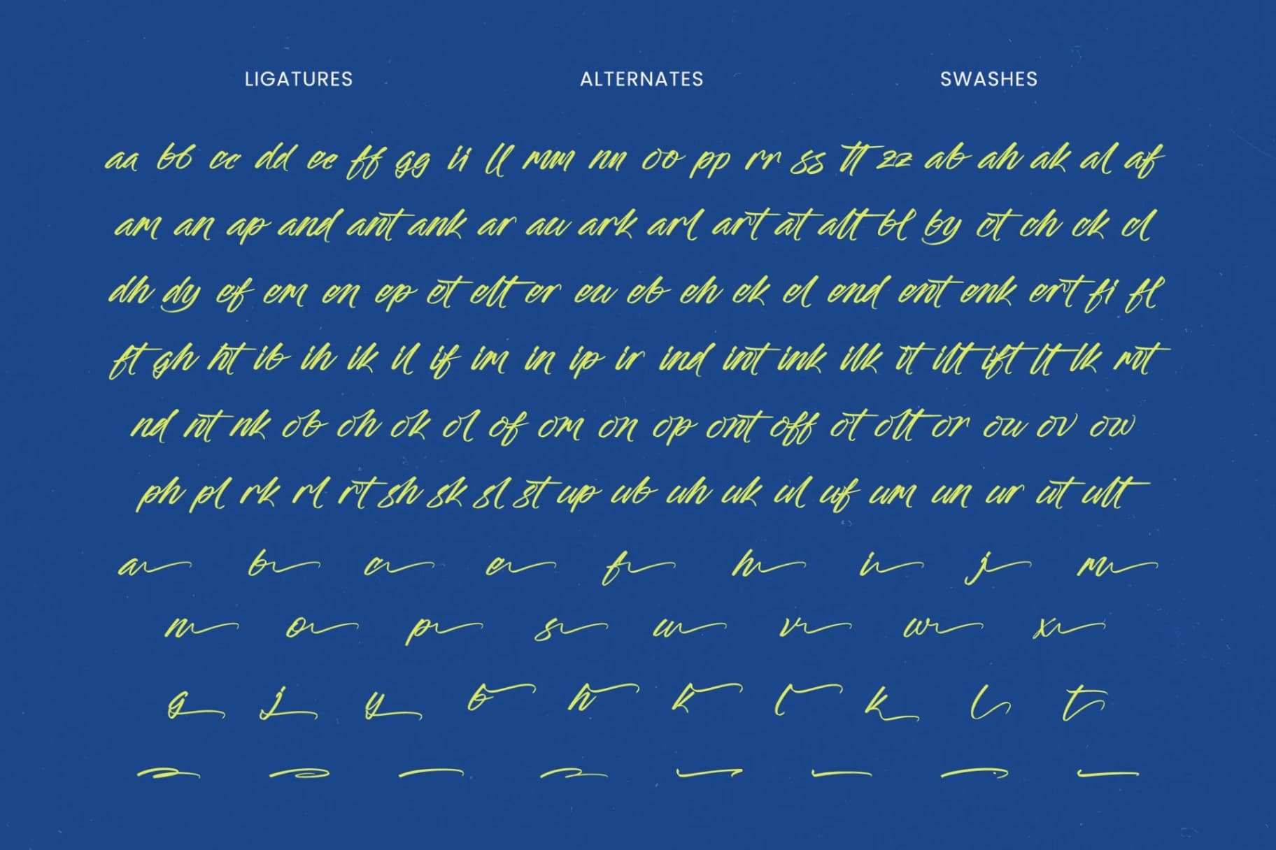 Preview 18 for Ghaya Dalton - Bold Brush Font