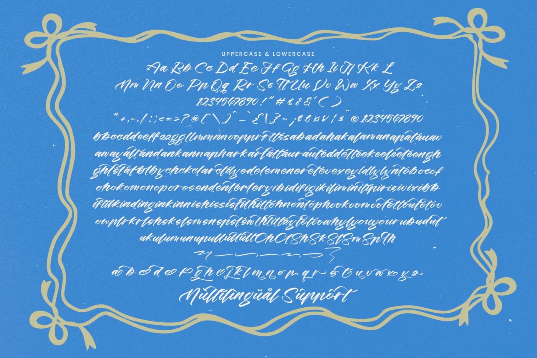 Preview 19 for Melifates - Modern Elegant Handwritten Script