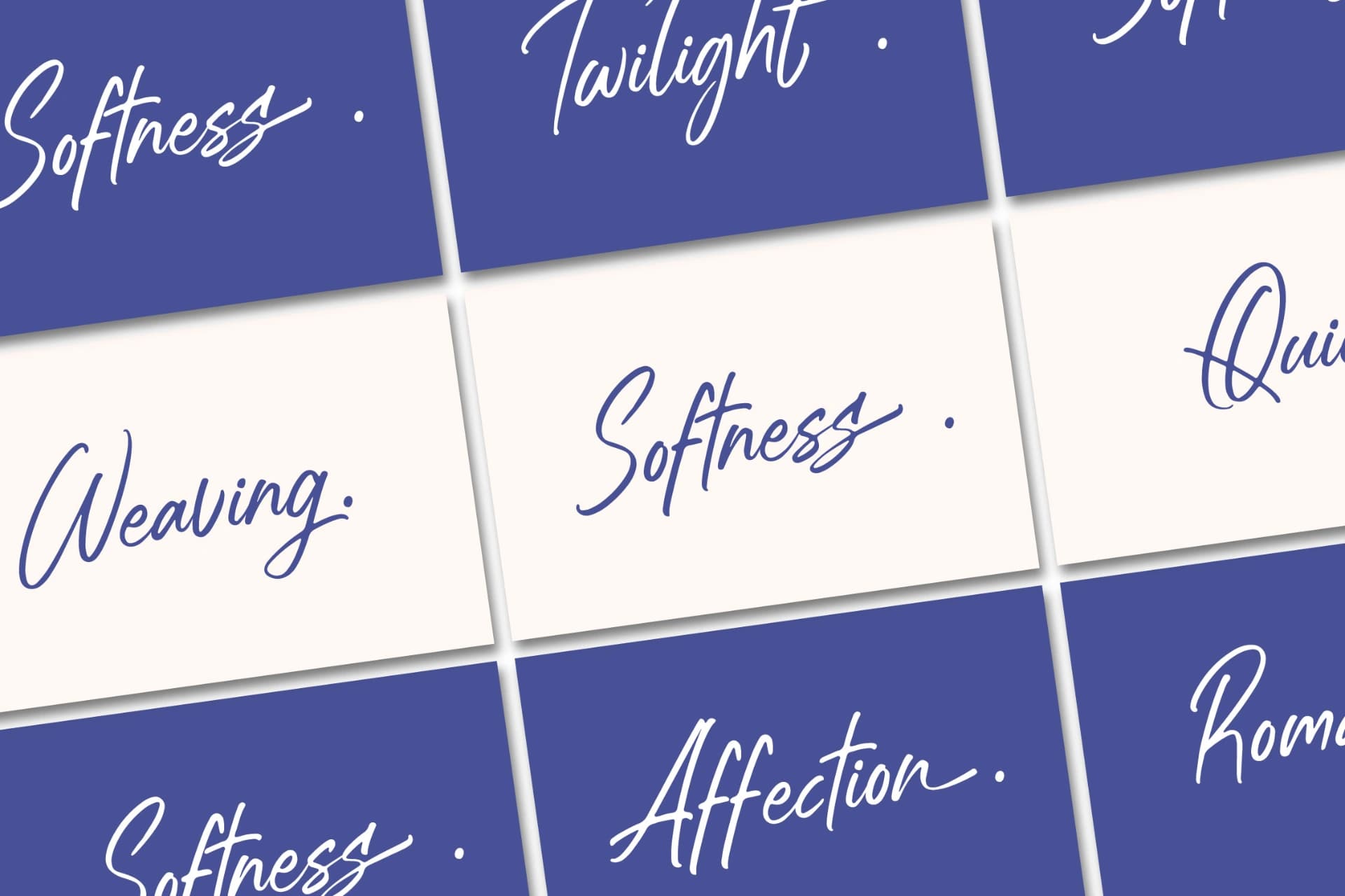 Preview 13 for Estone Dreamwell – Elegant Script Font