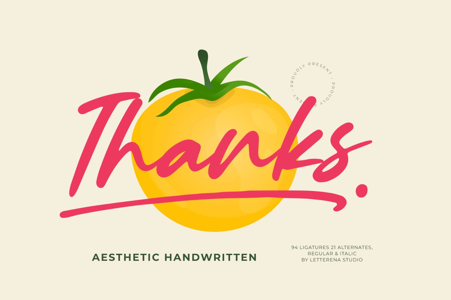 Preview 20 for Muslyne Lettavella – Aesthetic Handwritten Font