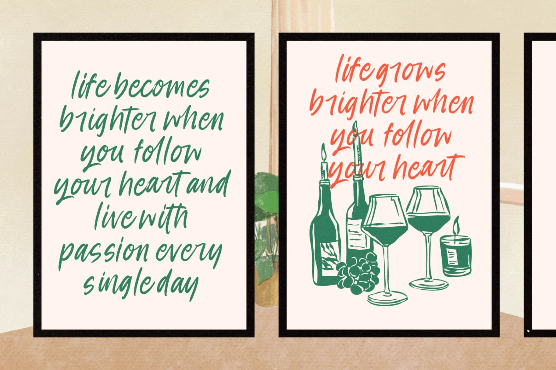 Preview 9 for Pink Fields - Modern Handbrush Font