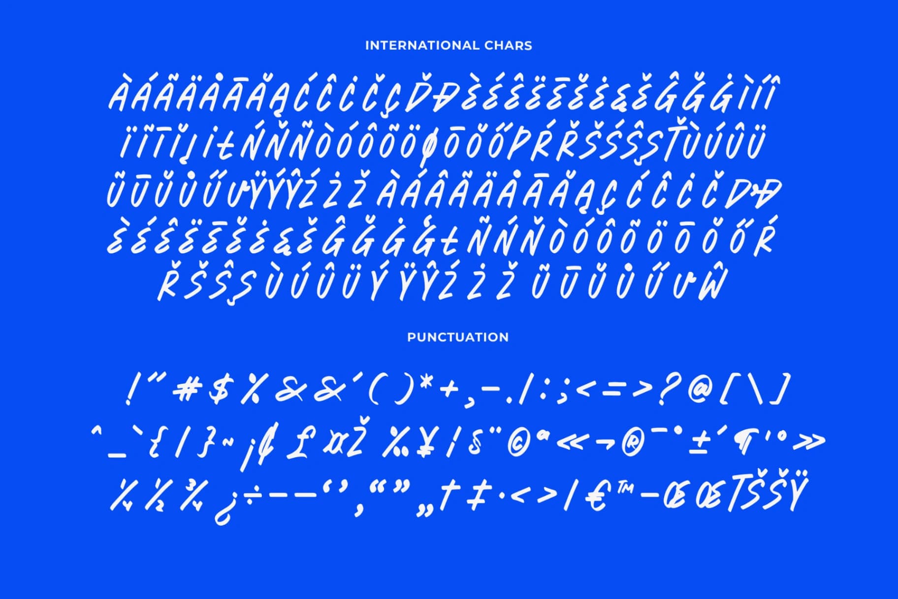Preview 17 for Jorhand Crown – Display Brush Font
