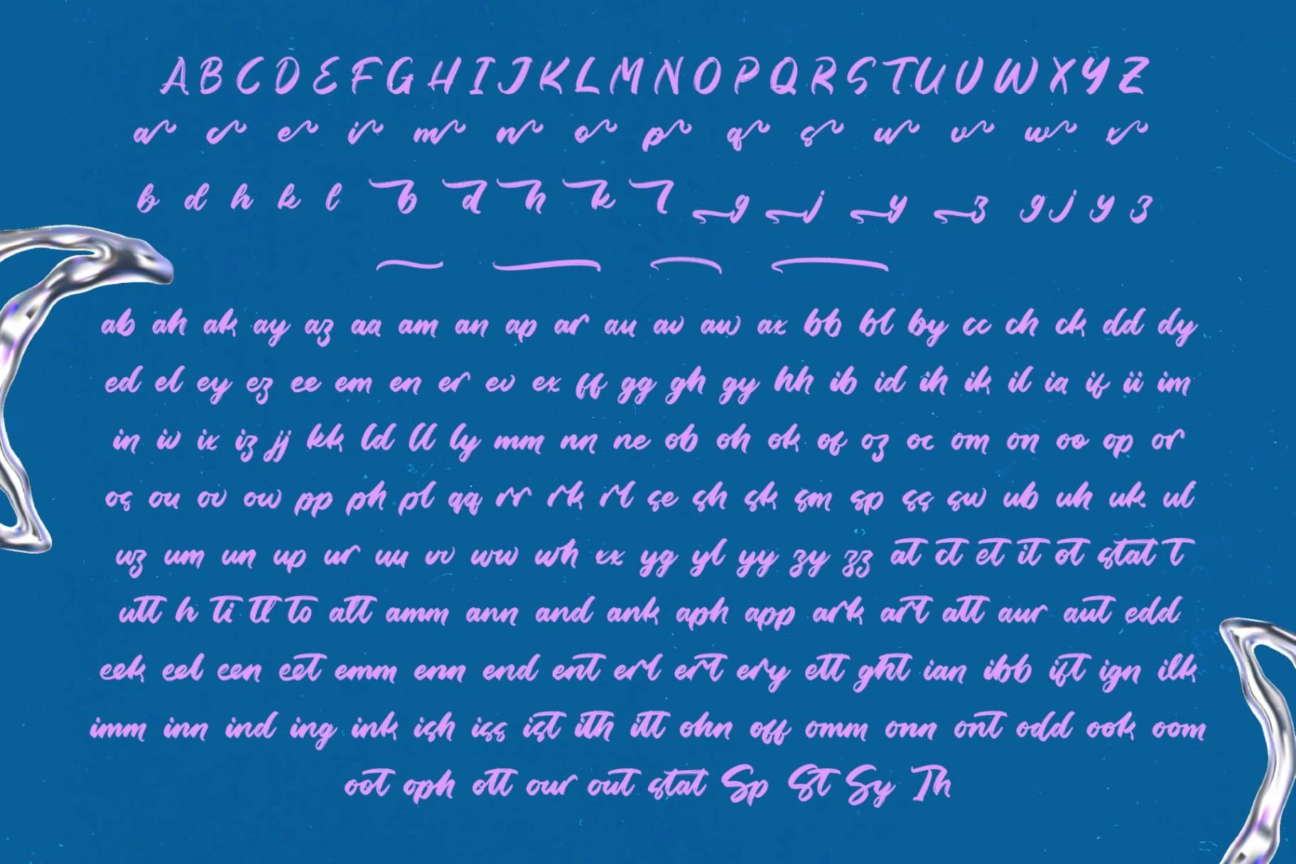 Preview 19 for Bitalon - Modern Brush Font