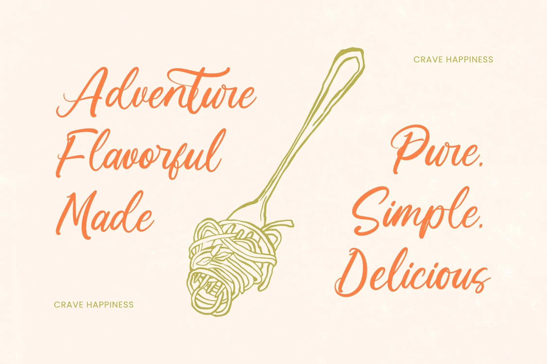 Preview 14 for Make Unique – Bold Calligraphy Font