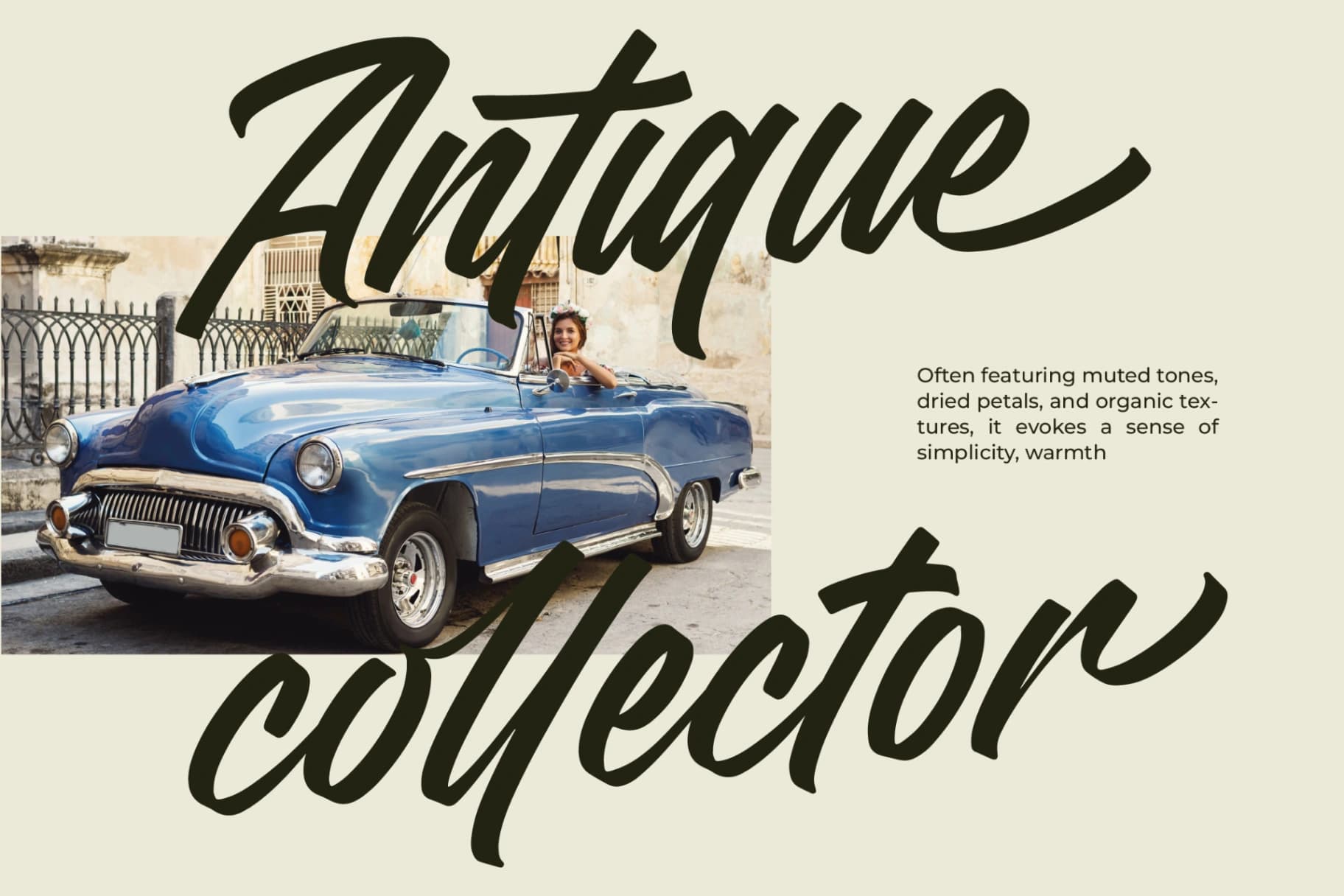 Preview 10 for Madena Vintage – Bold Script Font