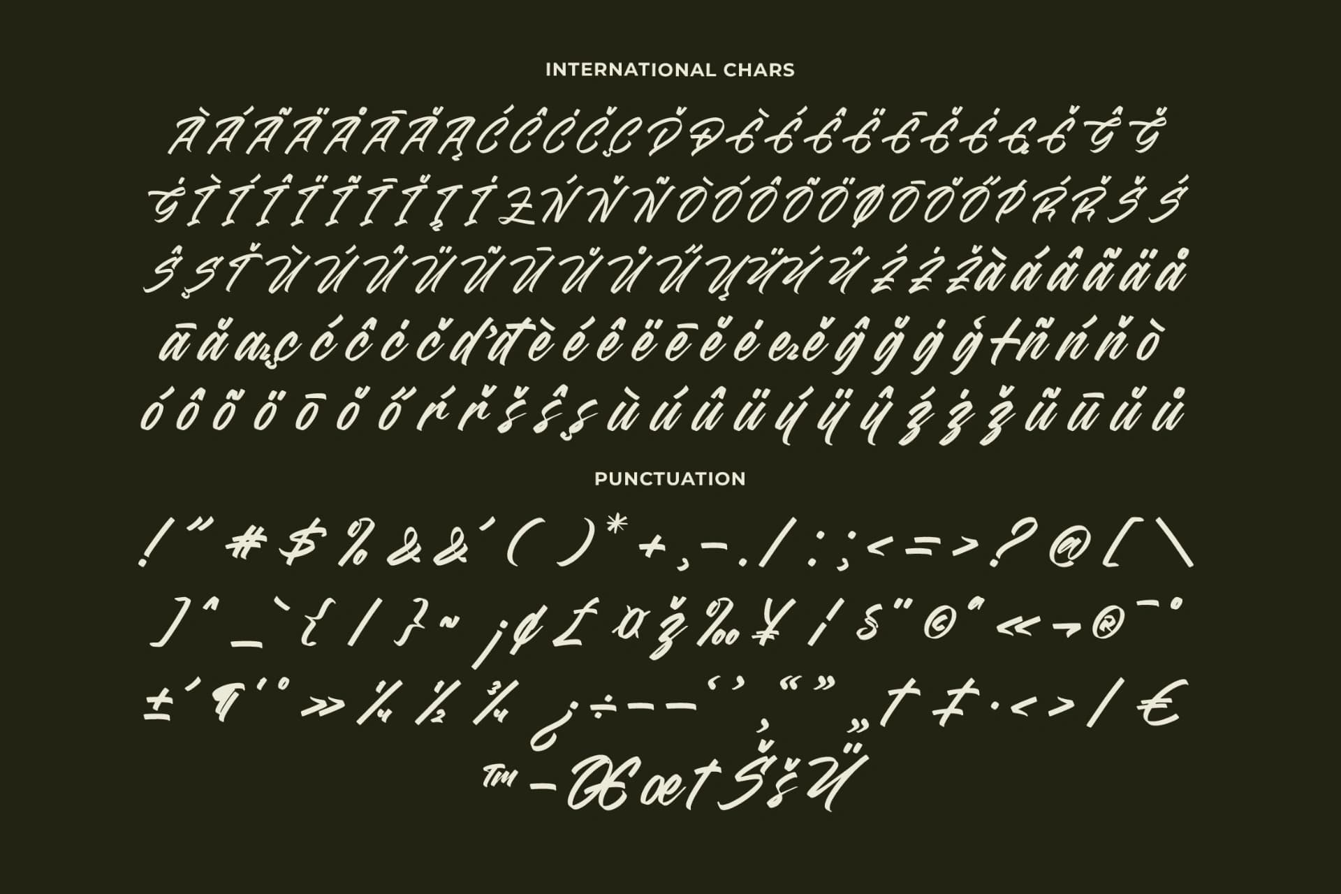 Preview 17 for Madena Vintage – Bold Script Font