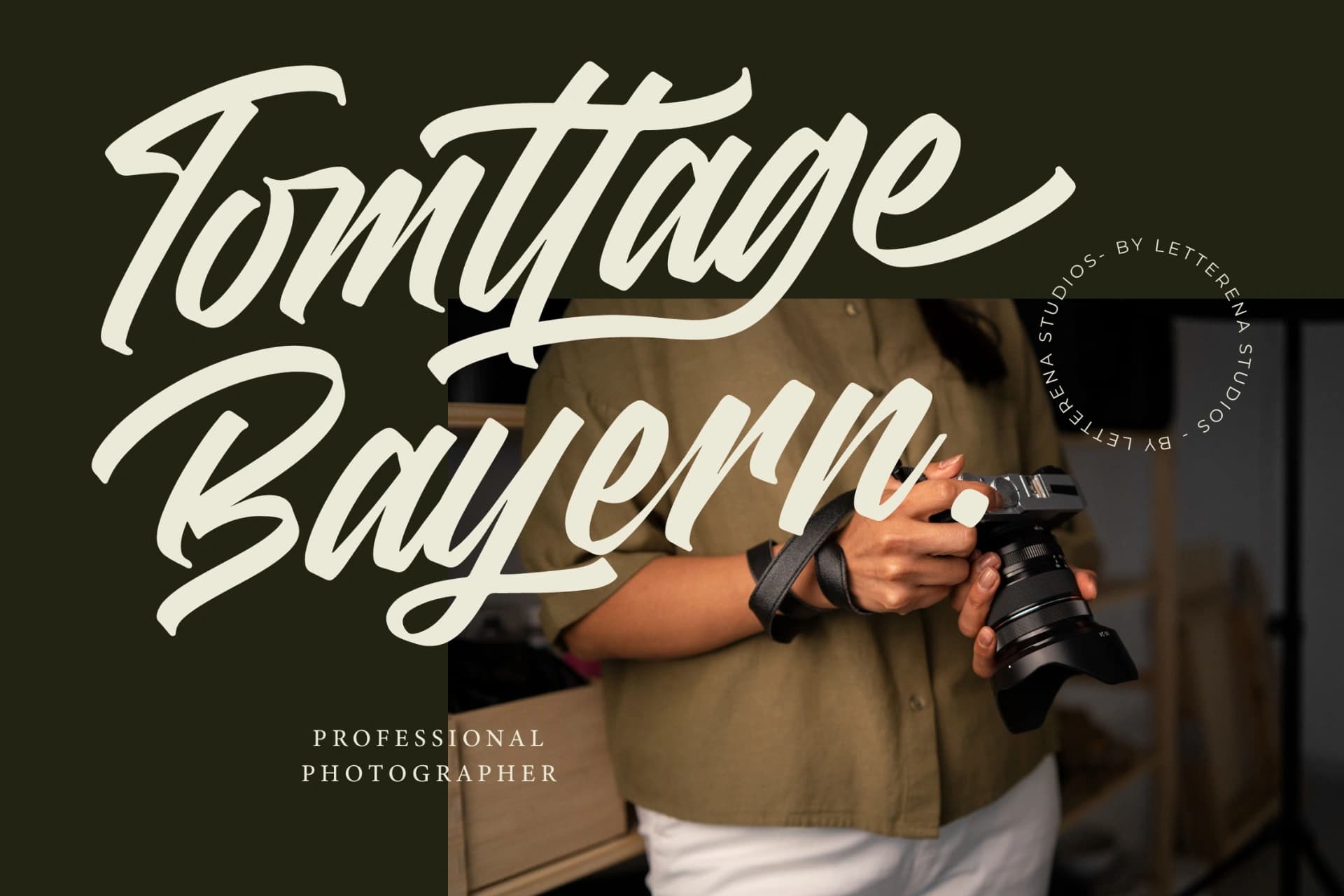 Preview 7 for Madena Vintage – Bold Script Font