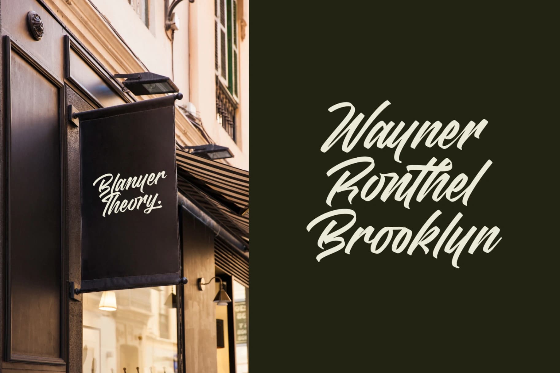 Preview 9 for Madena Vintage – Bold Script Font