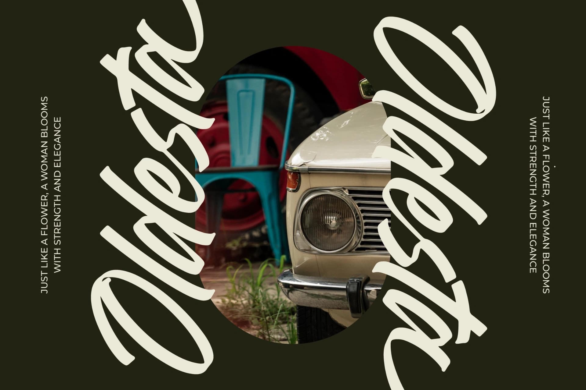 Preview 12 for Madena Vintage – Bold Script Font