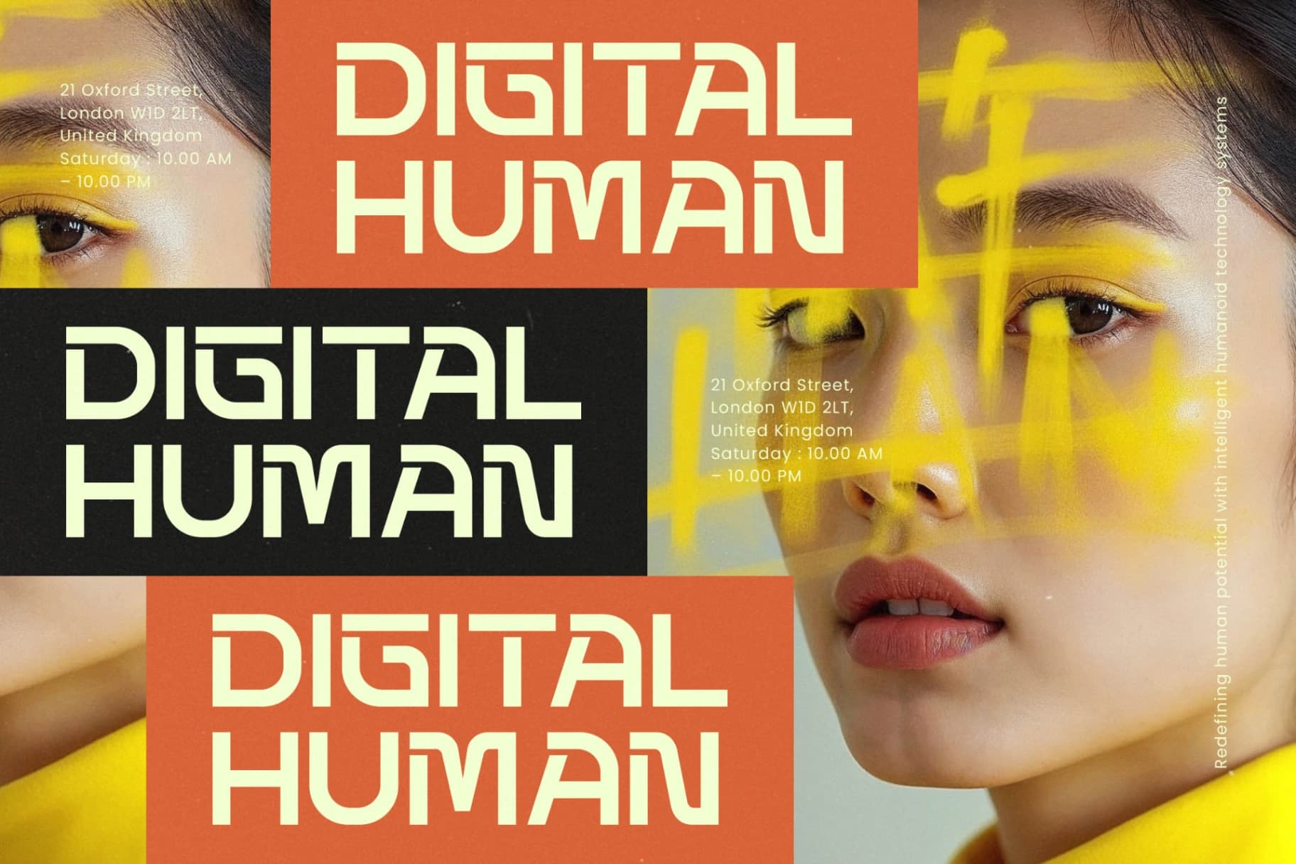 Preview 16 for Techetic Human - Futuristic Sans Serif Display