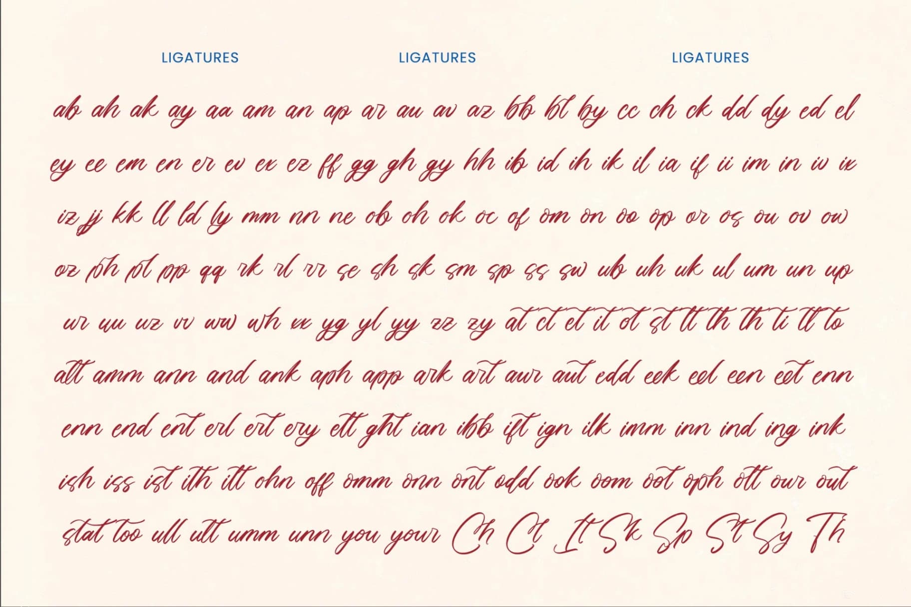 Preview 17 for Jonathans Machelino - Modern Handwritten