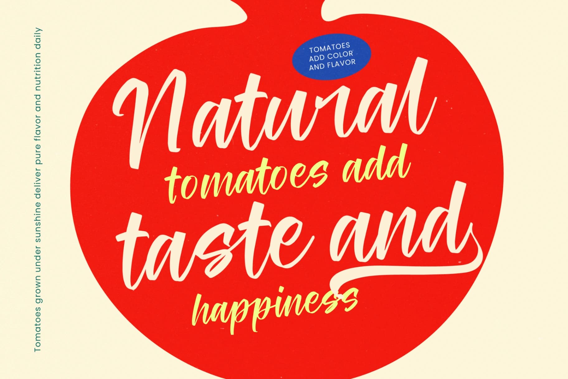 Preview 8 for Tomato Balance - Modern Handwritten