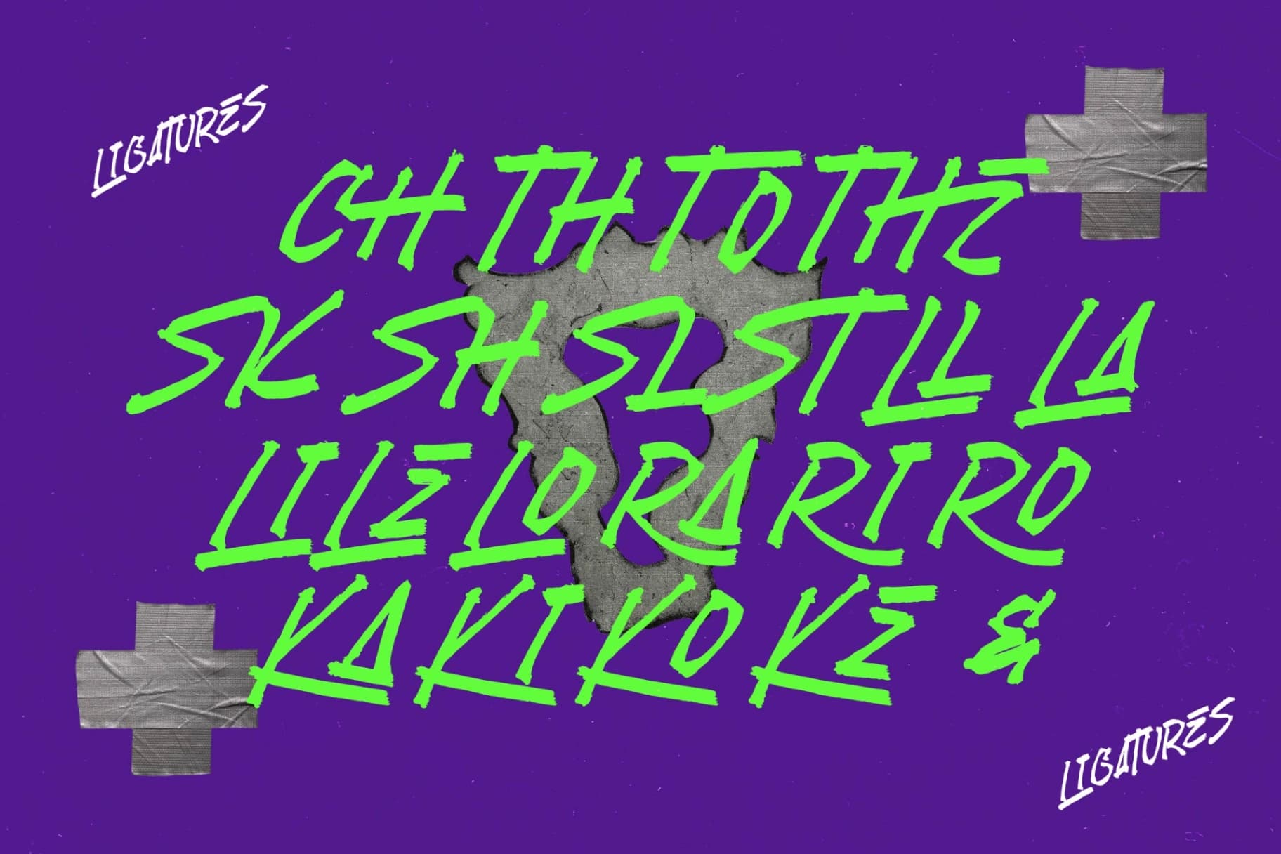 Preview 14 for Endak Lounch - Display Brush Font