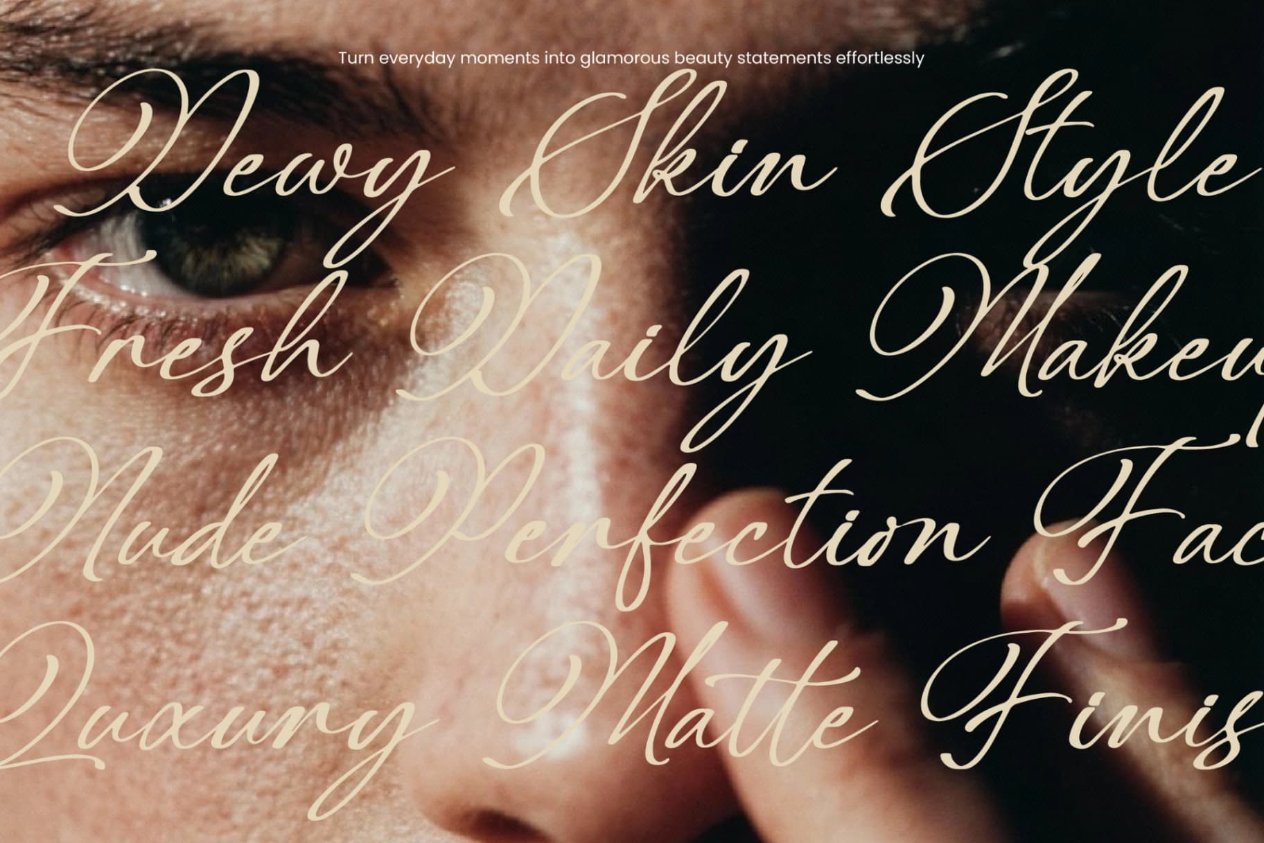 Preview 13 for Benthisa - Stylish Calligraphy Font