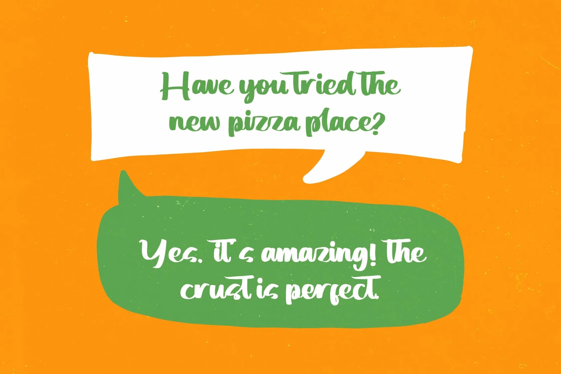 Preview 15 for Simple Chating - Bold Brush Font