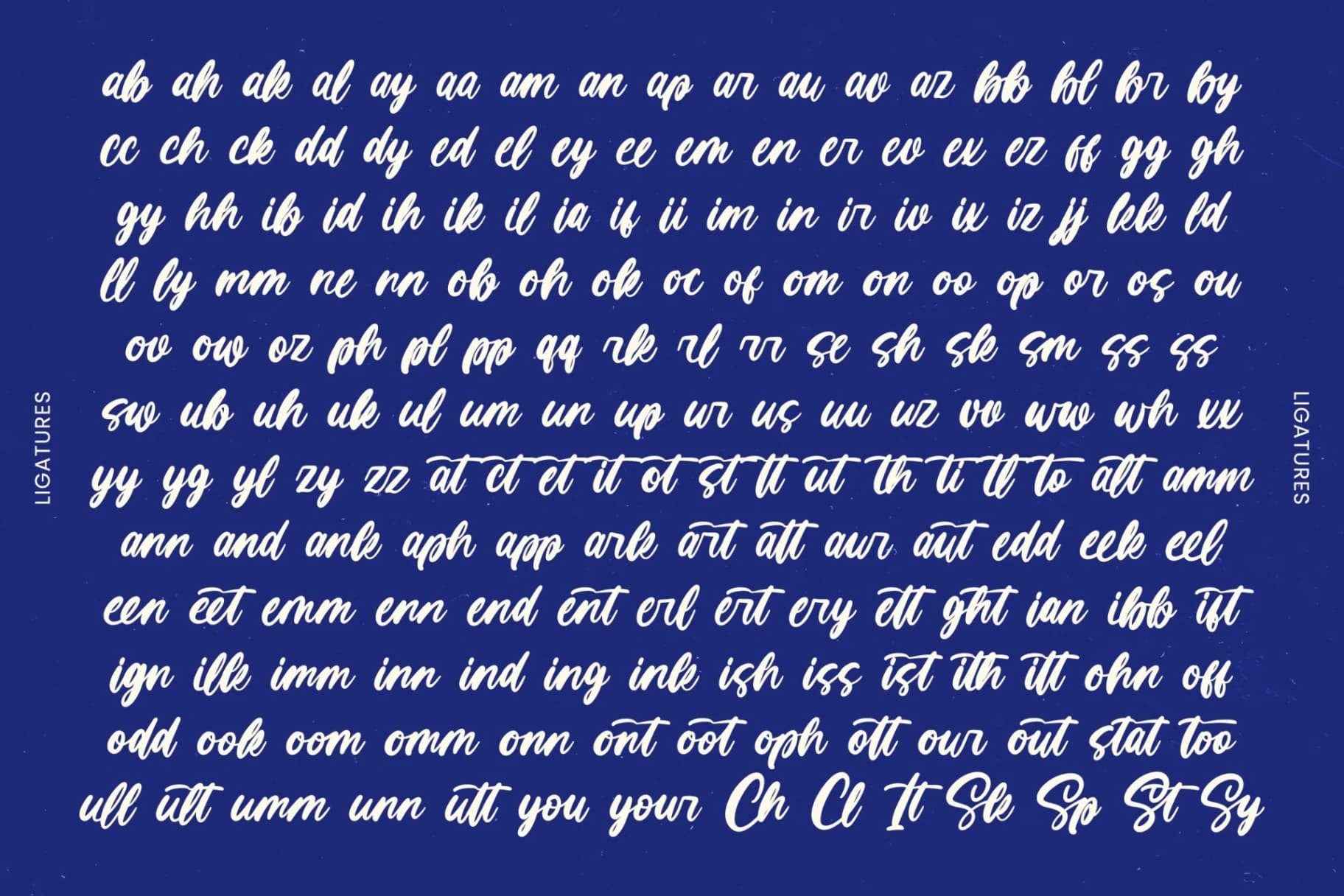 Preview 18 for Monday Chitrus - Bold Handwritten