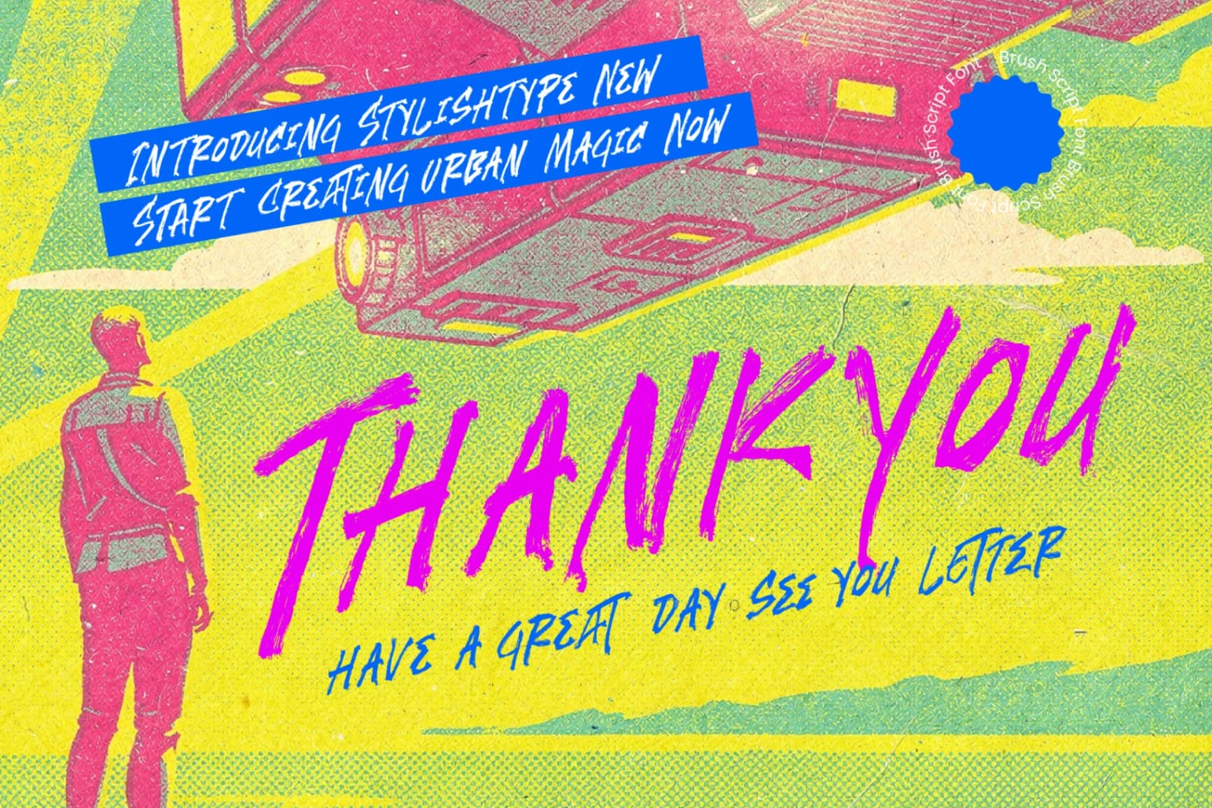 Preview 20 for Scarletis - Rough Calligraphy Style Font